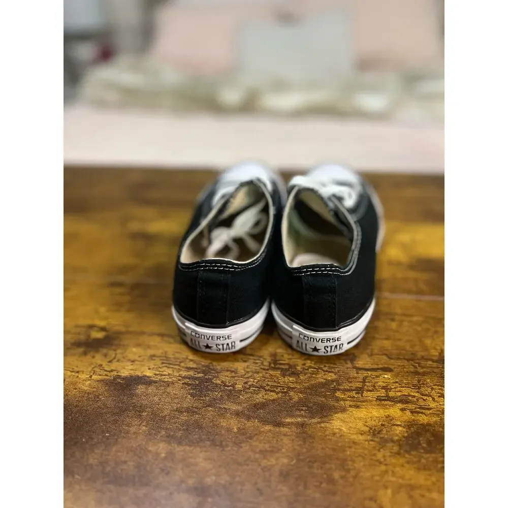 Converse Black and White Low Top Sneakers - Picture 4 of 9